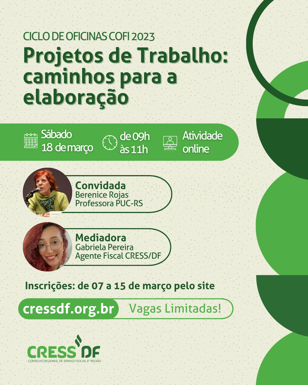 ASSISTENTE SOCIAL RECEBE VISITA DA FISCAL DO CRESS/RS